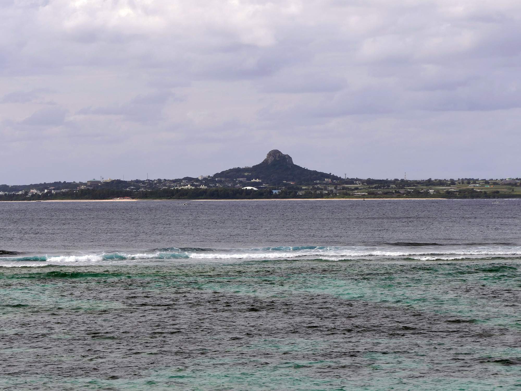 Emerald Beach at Ocean Expo Park in Motobu