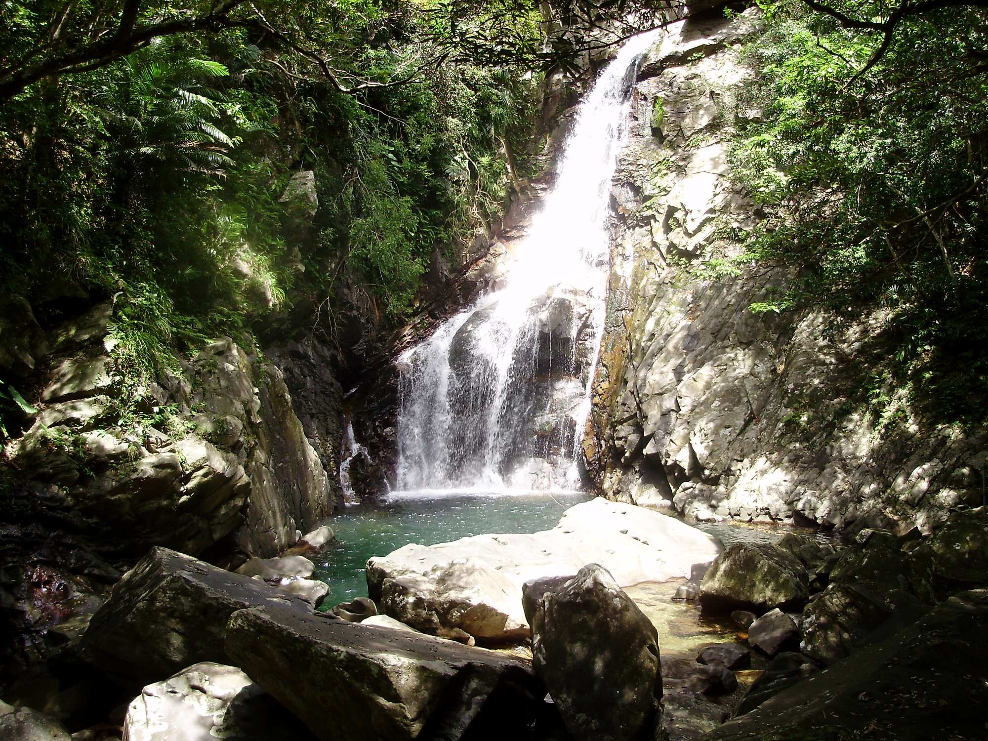 Hiji Falls in the Yanbaru forest