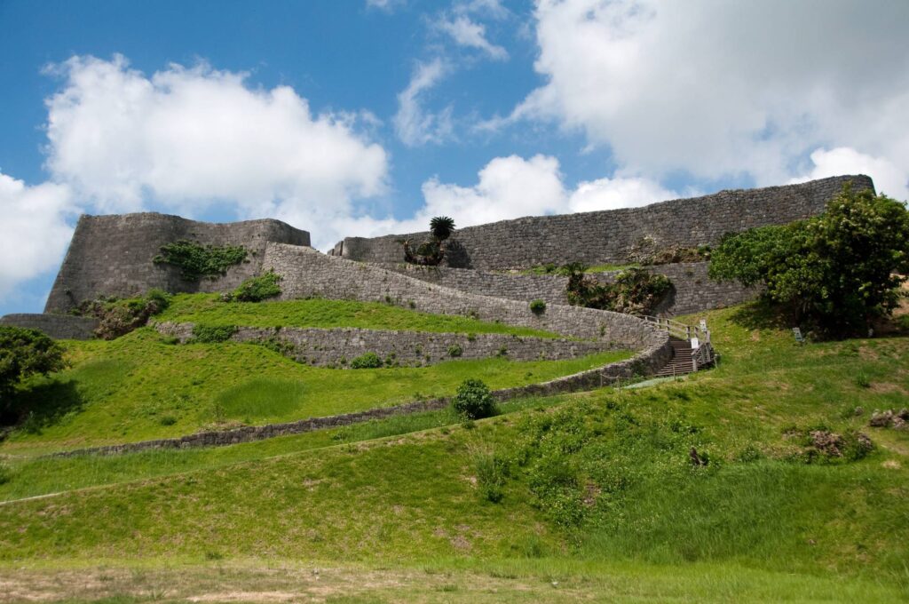 Katsuren Castle ruins in Uruma