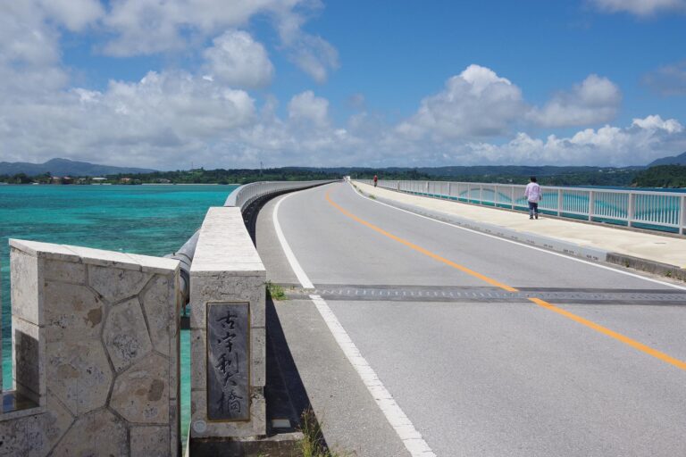 Kouri Bridge in northern Okinawa