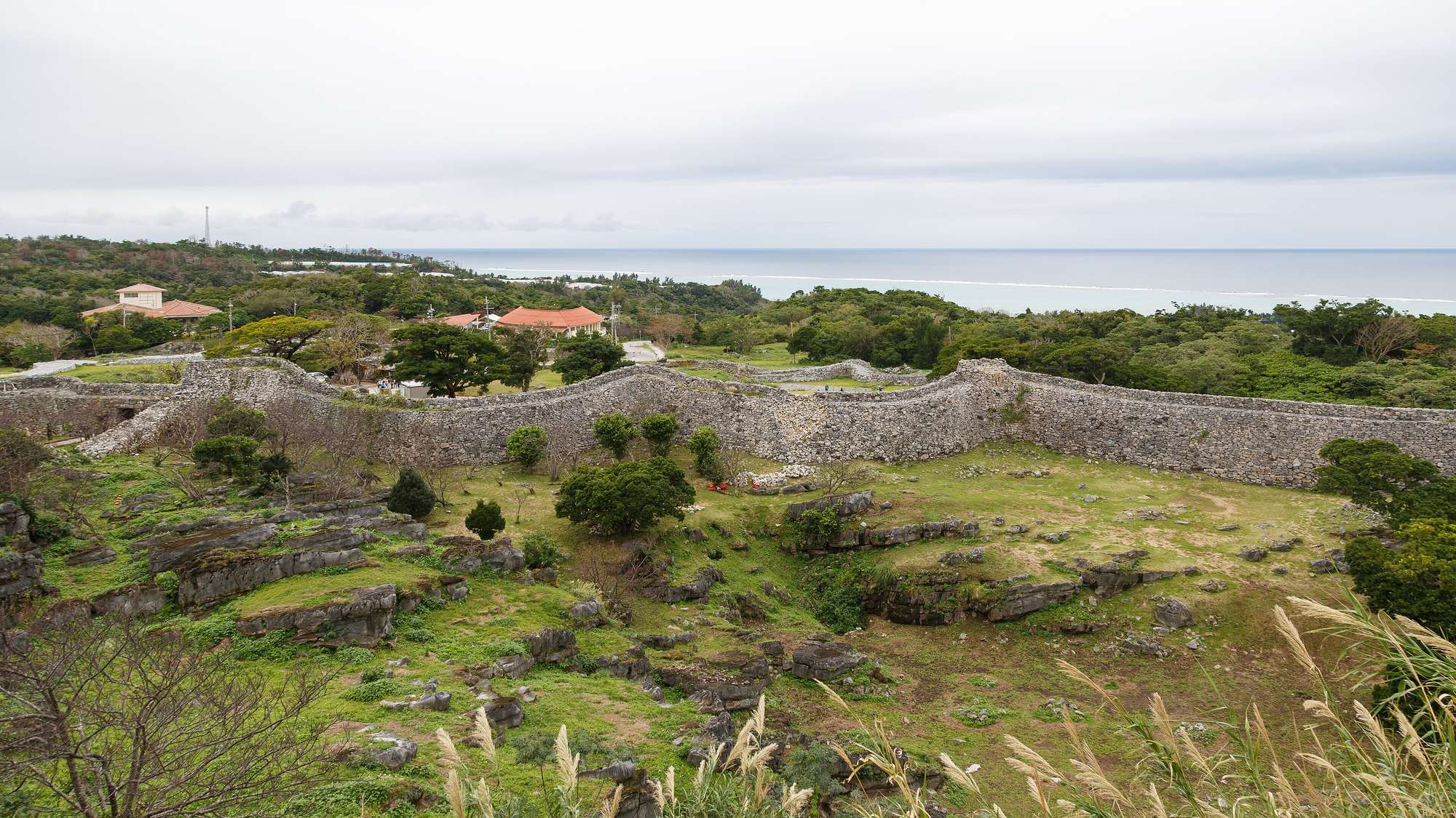 Walls of Nakijin Castle