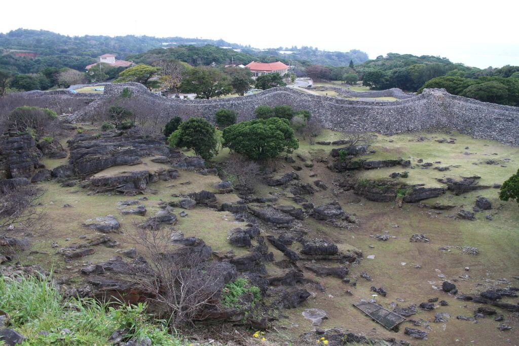Nakijin Castle ruins in northern Okinawa