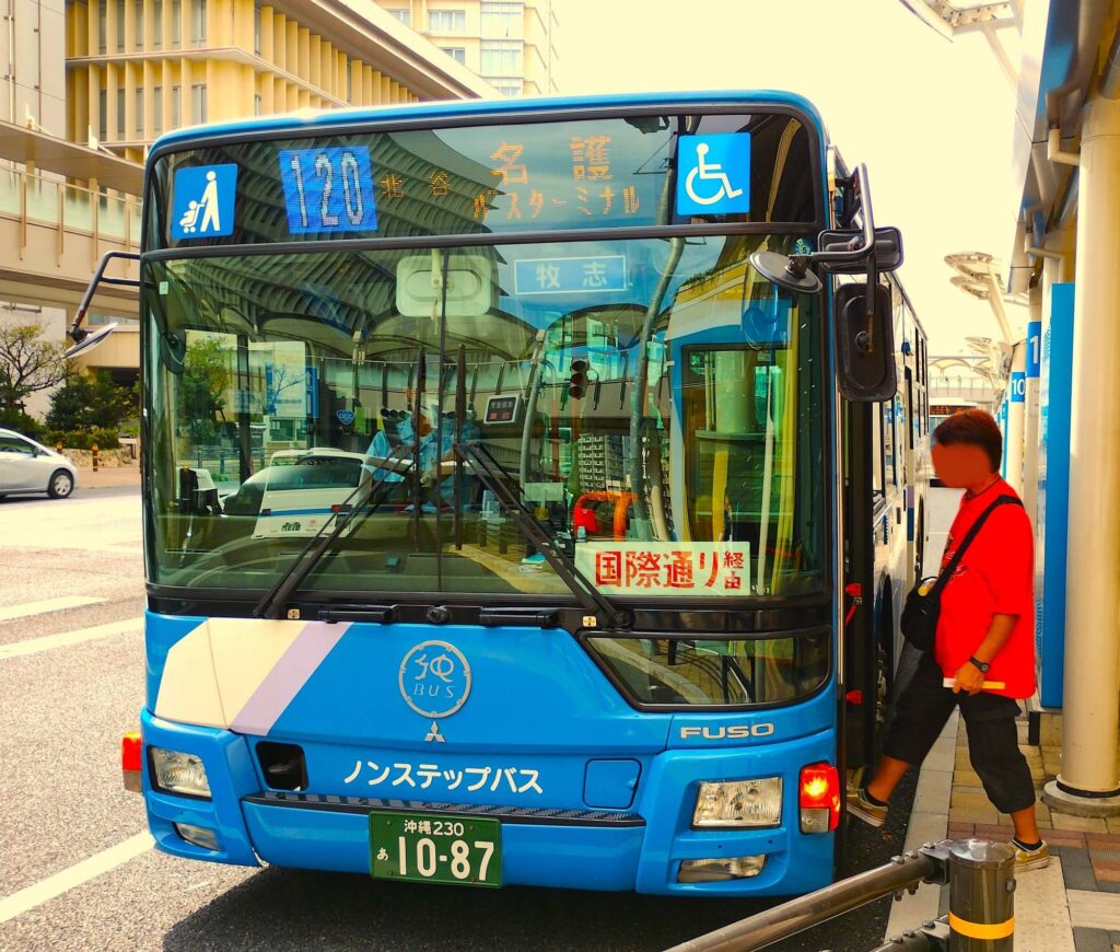 Okinawa Bus route bus