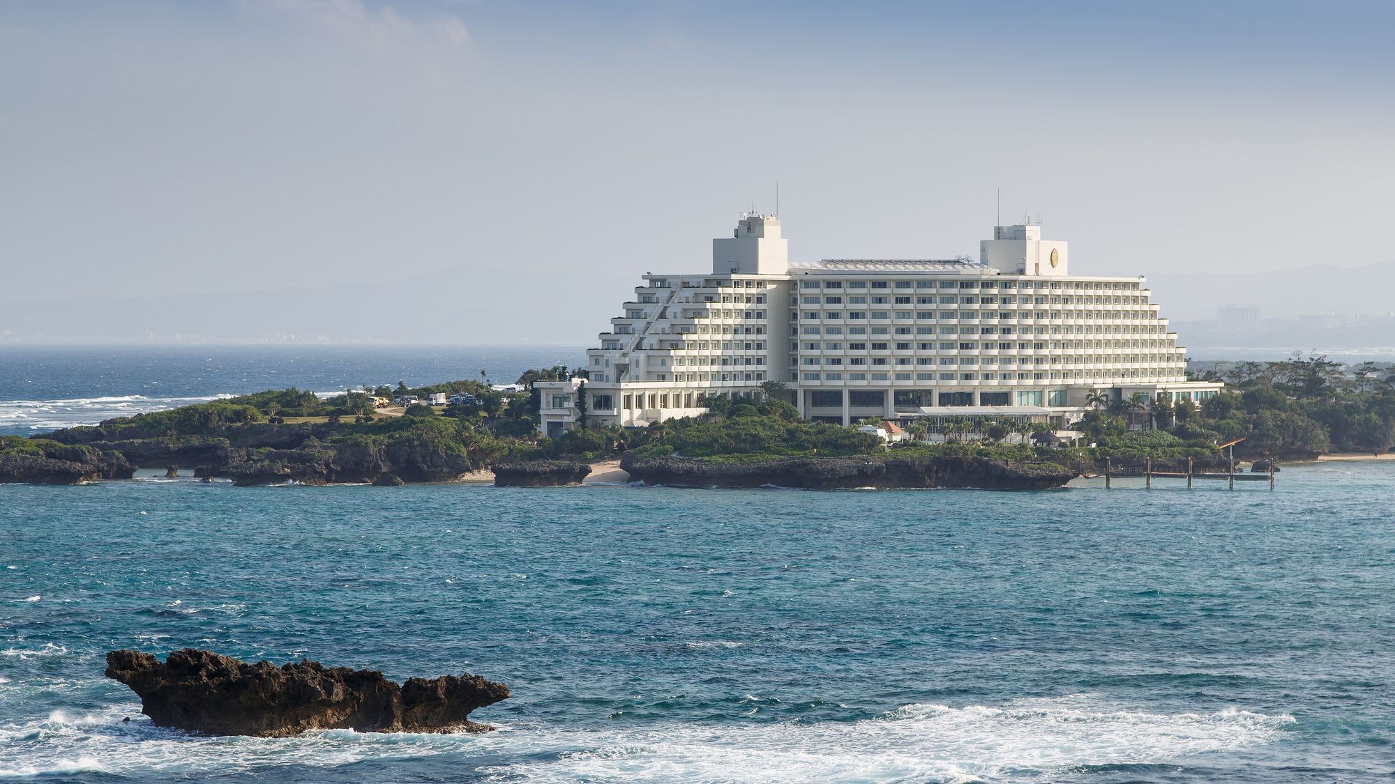 Beach resort in Onna, Okinawa
