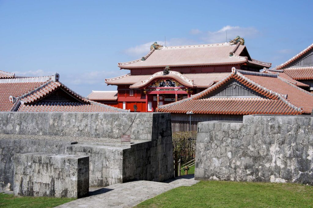 Shuri Castle in Naha