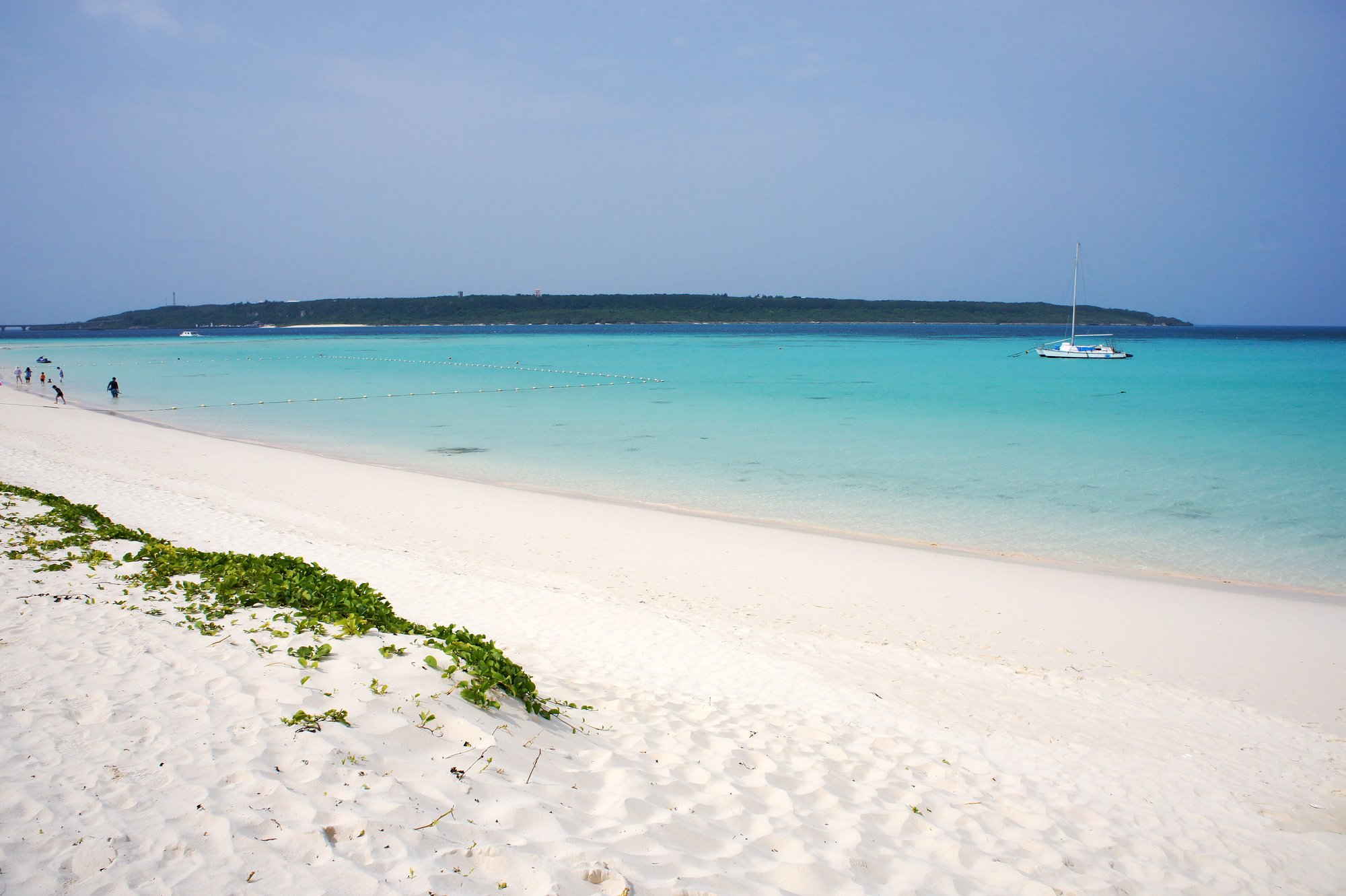 Yonaha Maehama Beach on Miyako Island